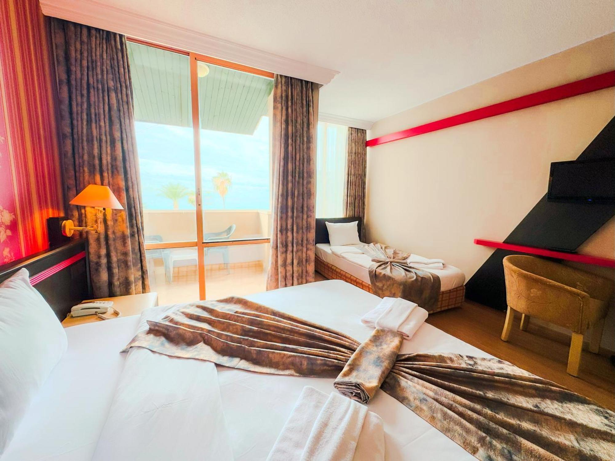 Senza Sunset Beach Hotel Алания Экстерьер фото